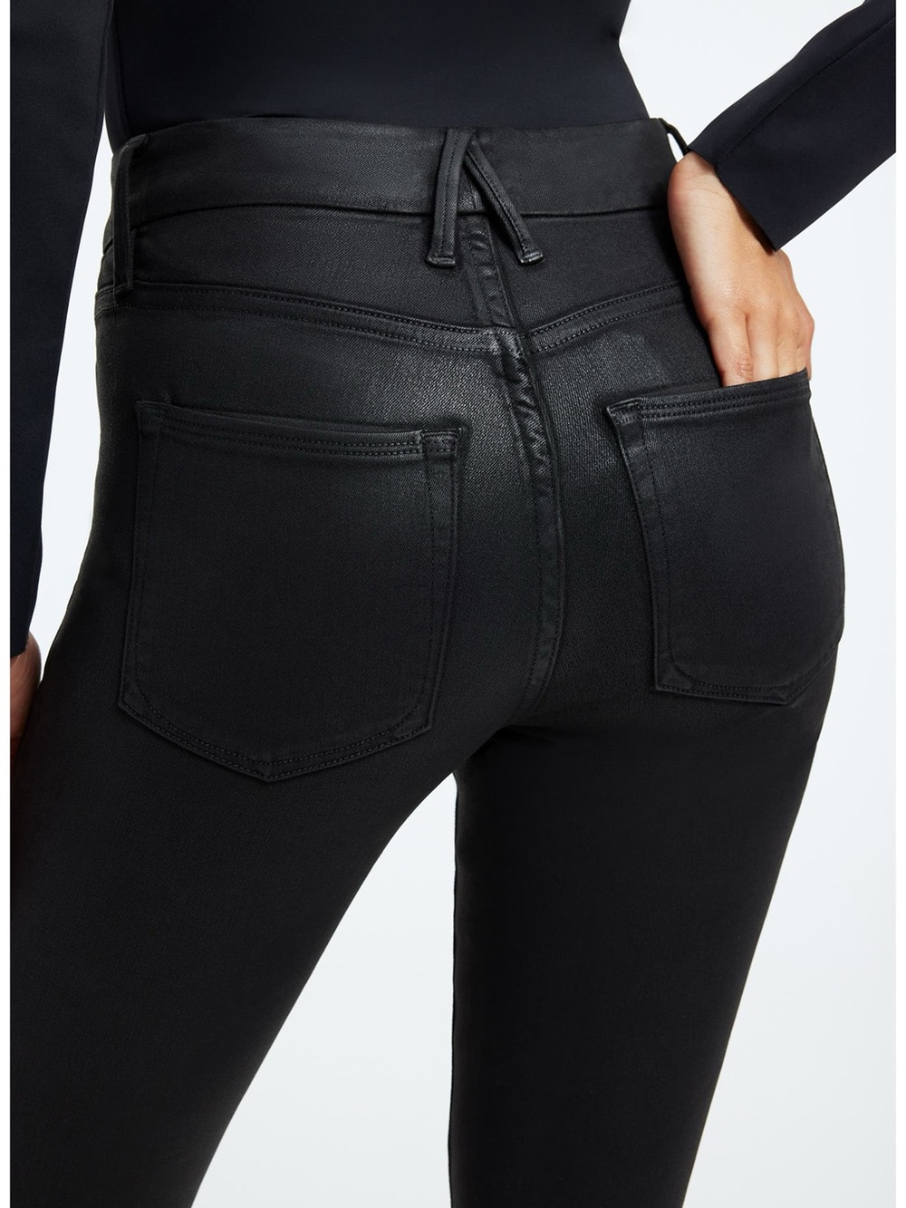 Good American Always Fits Good Legs Skinny Jeans Dark Blue/Black Size 6/28